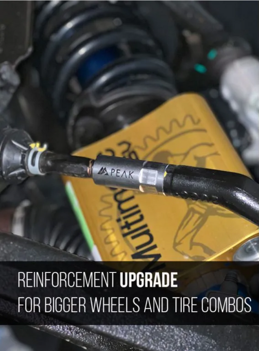 Peak Tie Rod Reinforcement Sleeve – 19+ GM 1500 / 22+ ZR2/AT4X