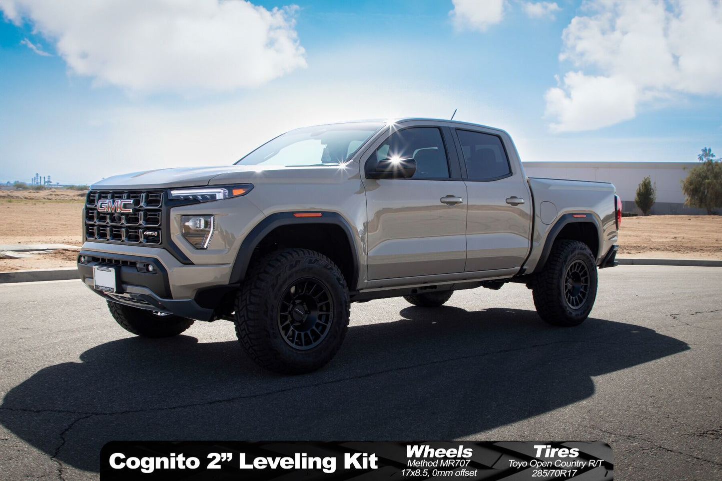 Cognito Leveling Kit l 2023–2025 Canyon AT4 / AT4X & Colorado Trail Boss / ZR2
