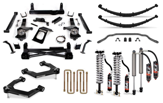 Cognito 8-Inch Elite Lift Kit with Fox 2.5 Elite Shocks I 19+ GM 1500 (AT4, AT4X, Trail Boss, and ZR2)
