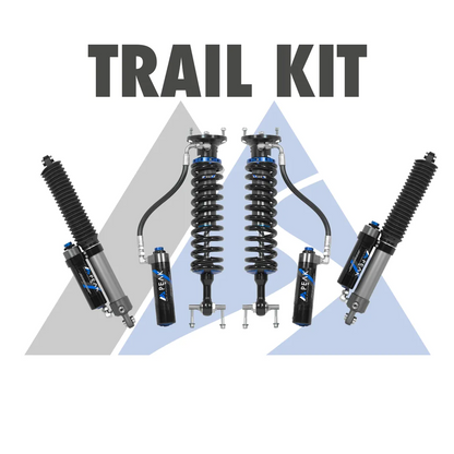 2.25" Trail Series Adjustable Coilover Leveling Kit - 19+ GM 1500 / 22+ ZR2/AT4X