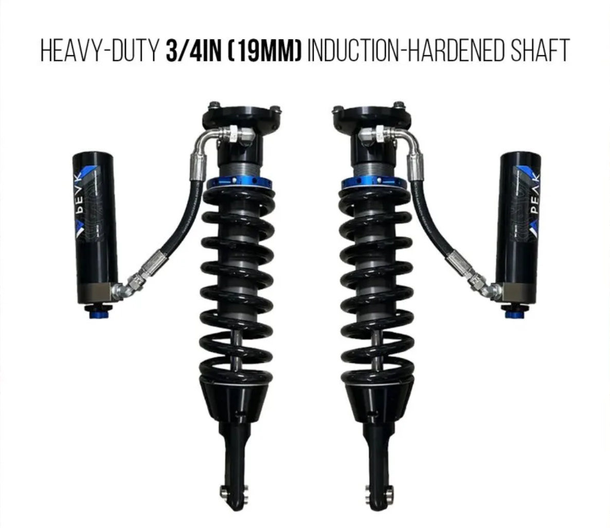 2.25" Trail Series Adjustable Coilover Leveling Kit - 19+ GM 1500 / 22+ ZR2/AT4X
